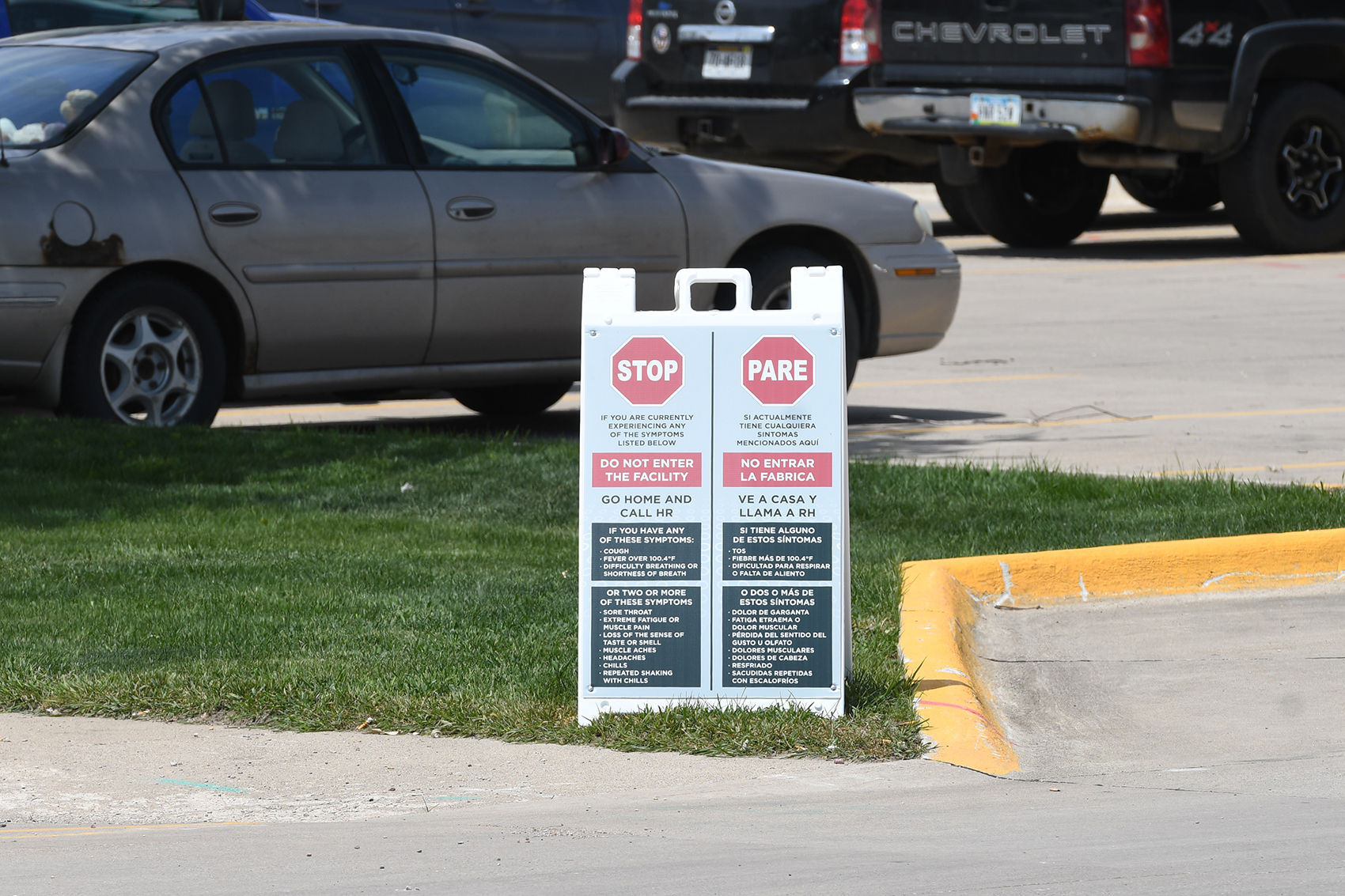 Signs at Smithfield